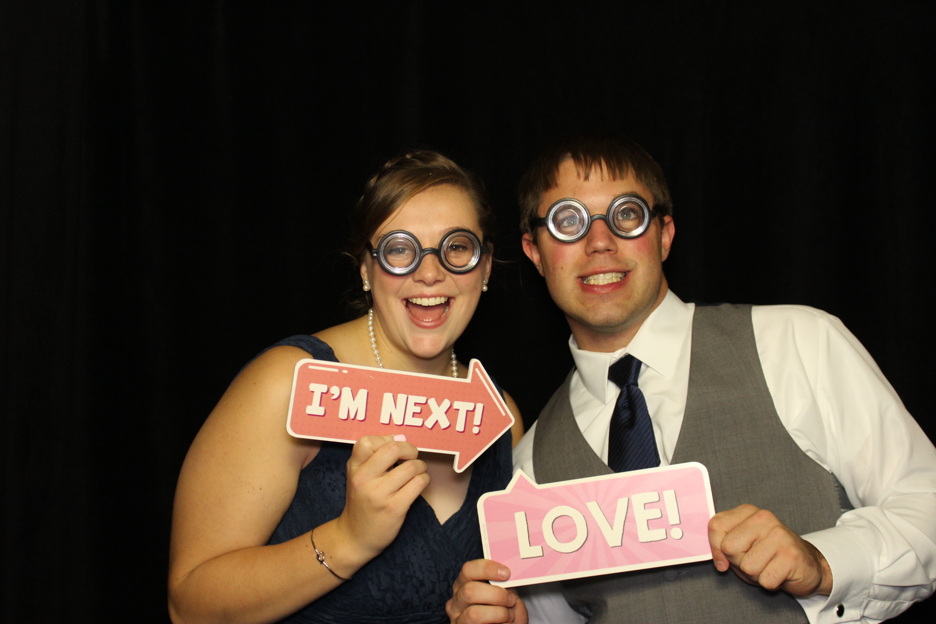 Michala Binkly & Nathan Hall Wedding Reception | View more photos from the event at gallery.photoboothcincy.com/u/PhotoBoothCincy/Michala-Binkly-Nathan-Hall-Wedding-Reception